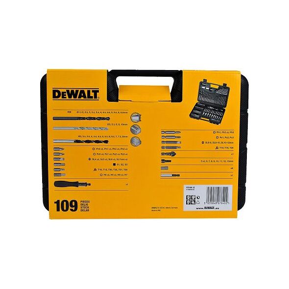 Wiertło Dewalt Zestaw bitów i wierteł 3133088 5035048078402