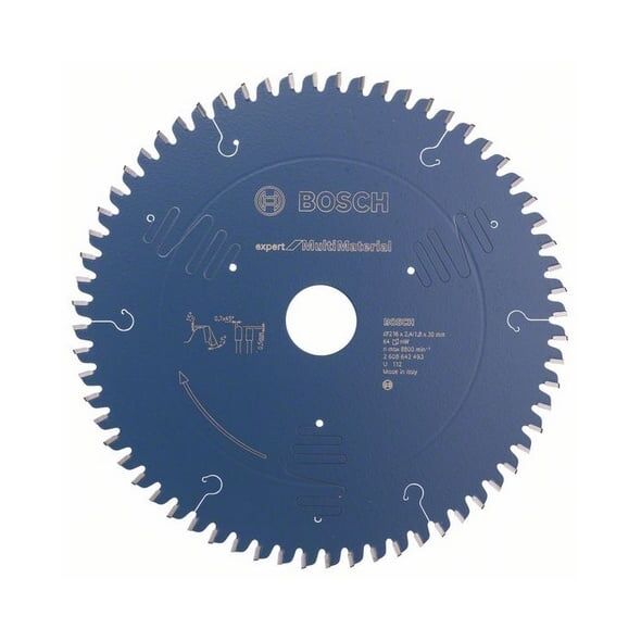 Bosch Tarcza pilarska Expert 216x30x2,4mm for Multi Material (2608642493) 3127560 3165140648189