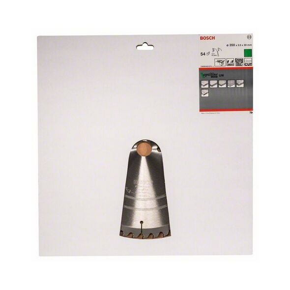 Bosch Tarcza pilarska Optiline Wood 350mm z54 (2.608.640.674) 3133703 3165140194624