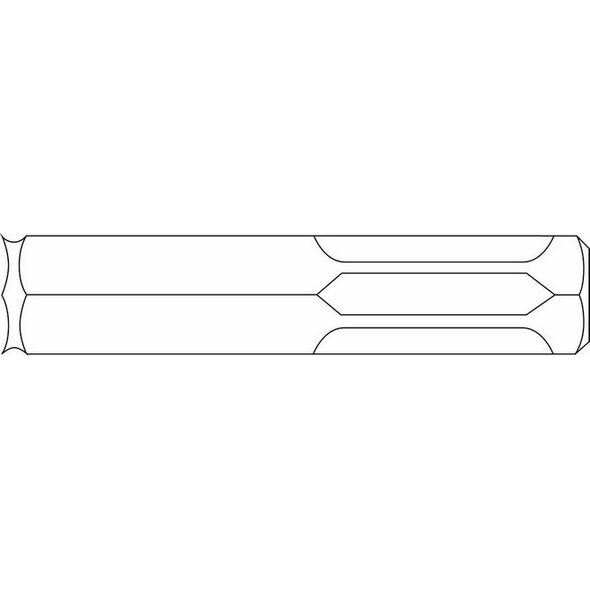 Bosch Dłuto płaskie z chwytem sześciokątnym 25 x 400mm (2608690190) 3133829 3165140670050