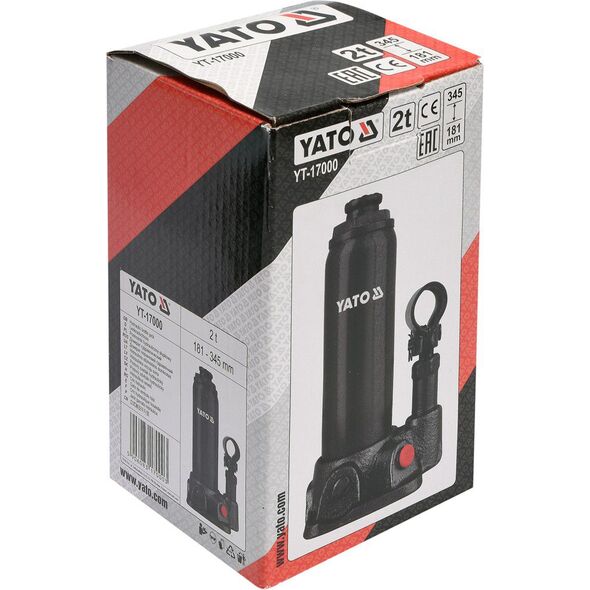 Yato Podnośnik hydrauliczny 2T słupkowy 181-345mm (YT-17000) 3157840 5906083170003