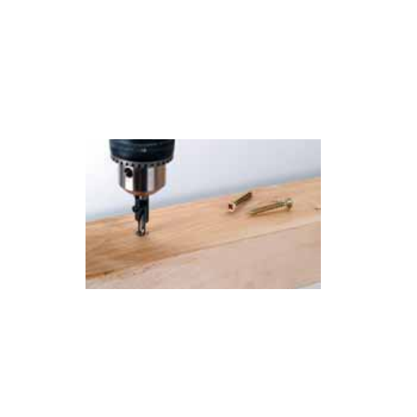 Wolfcraft Nawiertak z pogłębiaczem 4,5-7mm - 2511000 3157983 4006885251106