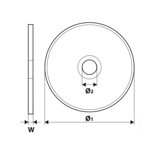 Verto Tarcza tnąca do metalu 125x1.5x22.2mm - 61H402 3161985 5902062614025