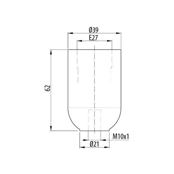 Opal Oprawka OTE27-03 biała - D.3005B 3169390 5907484338443
