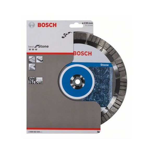 Bosch Tarcza tnąca diamentowa Best for Stone 230 x 22mm - 2608602645 3172208 3165140581516