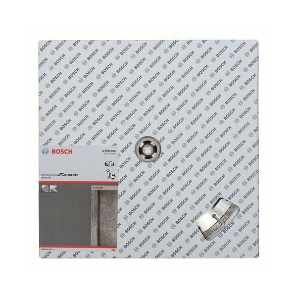 Bosch Tarcza tnąca diamentowa Standard for Concrete 400 x 25,4mm - 2608602545 3172223 3165140576499