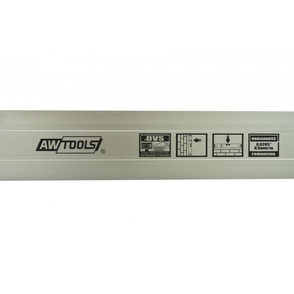 AWTools Poziomica anodowana 100cm srebrna 30033 3172924 5902198741800