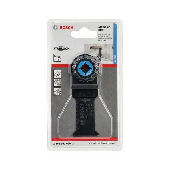 Bosch Brzeszczot do cięcia wgłębnego BIM AIZ 32 AB 32 x 50mm metal (2608661688) 3176337 3165140545525