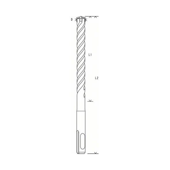 Wiertło Bosch do betonu SDS+ 16mm  (2608833827) 3176449 6949509223807