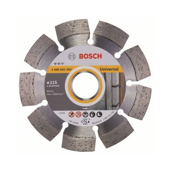 Bosch Tarcza tnąca diamentowa Expert for Universal 115 x 22mm - 2608602564 3172162 3165140580700