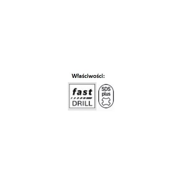 Wiertło Bosch do betonu SDS+ 22mm  (2608680293) 3176486 6949509206121