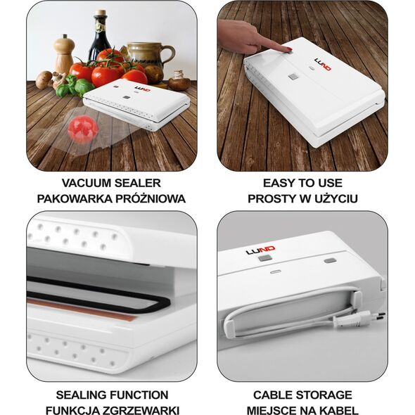 Lund Pakowarka próżniowa 140W (67880) 3178736 5906083678806