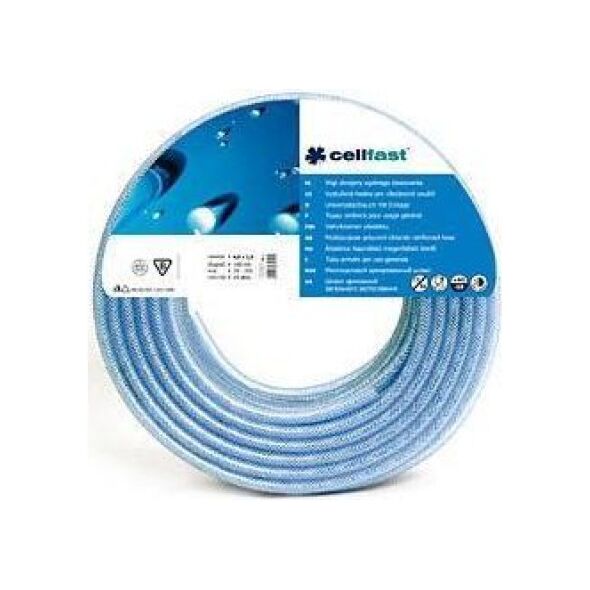 Cellfast Wąż zbrojony ogólnego stosowania 6,0 x 2,5mm 110mb (20-670) 3181522 5901828858253