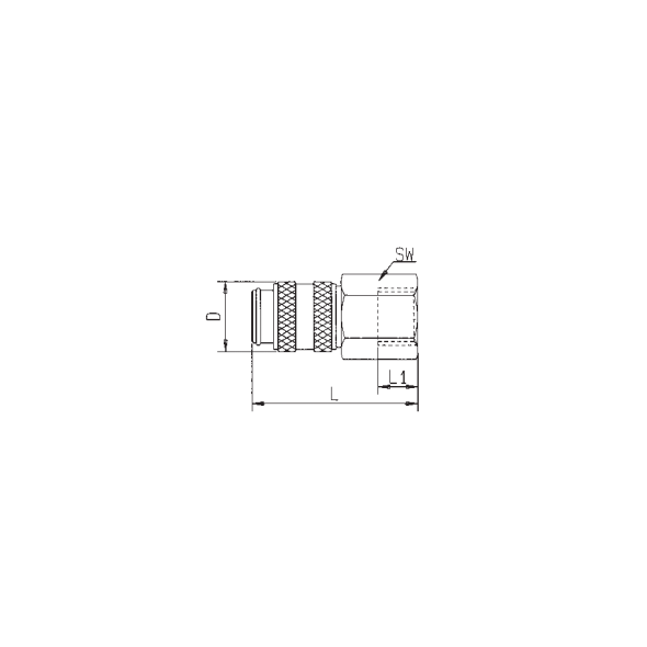 RECTUS Szybkozłącze 3/8"  (11993) 3183728 2230000353006