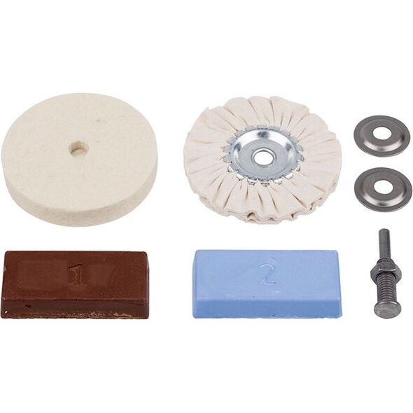 Wolfcraft Zestaw polerski Hobby (2178000) 3183839 4006885217805
