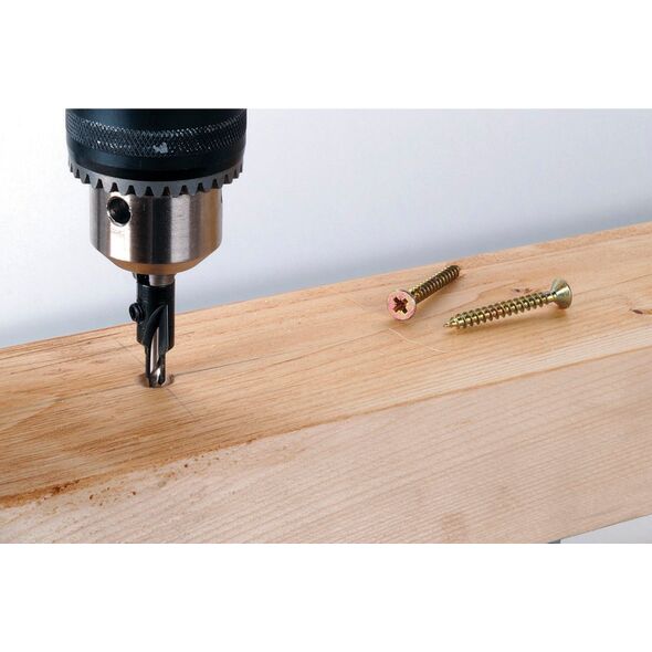 Wolfcraft Nawiertak 3,2mm z fazownikiem 12mm (2498000) 3183844 4006885249806