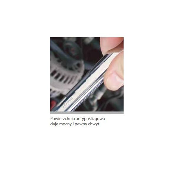 SATA Klucz płasko-oczkowy z grzechotką i przegubem 17mm (46408) 3184539 7891645090425