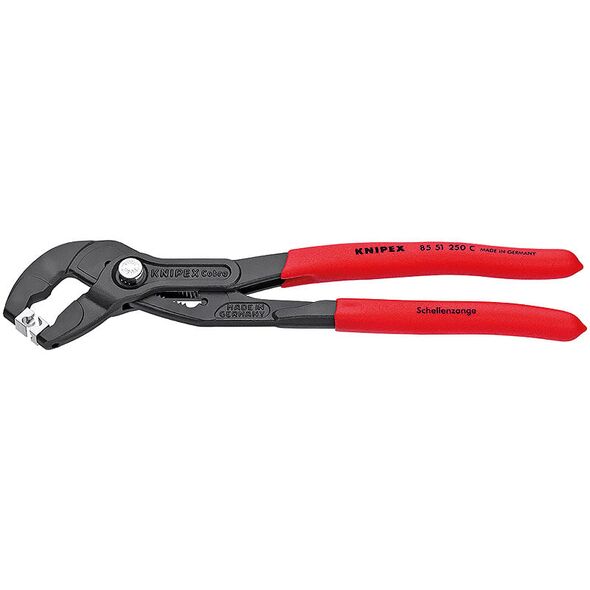 Knipex Szczypce nastawne do opasek zaciskowych Click 250mm (8551250C) 3184614 4003773078517