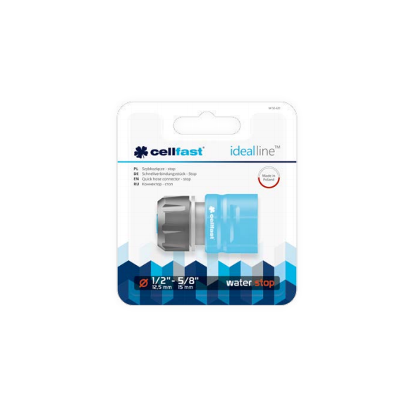 Cellfast Szybkozłącze z funkcją stop 3/4" (50-625) 3186931 5901828858161