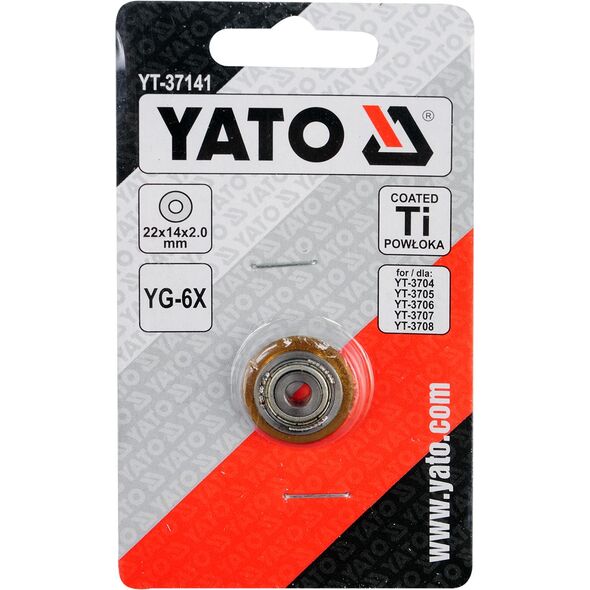 Yato Kółko tnące 22 x 14 x 2mm do maszyn do cięcia glazury (YT-37141) 3190653 5906083371417