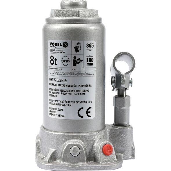 Vorel Podnośnik hydrauliczny 8T (80042) 3225589 5906083800429