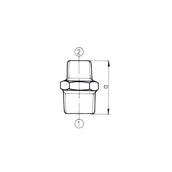 Odlewnia Zawiercie Nypel redukcyjny N8 1 x 3/4" czarny 3238144 5907791610607