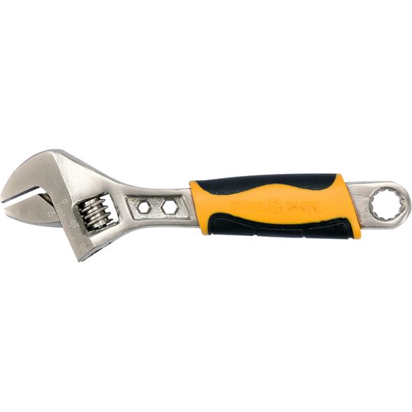 Vorel Klucz nastawny typu szwed 200mm gumowa rękojeść (54071) 3243133 5906083540714