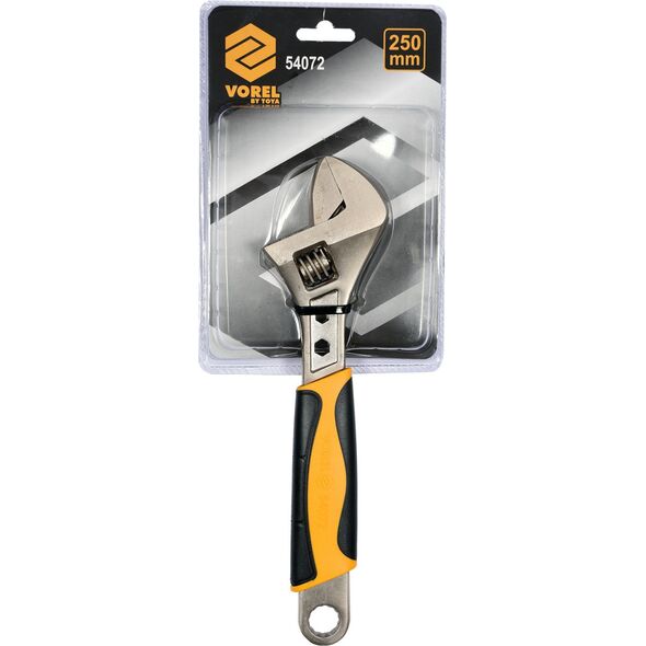 Vorel Klucz nastawny typu szwed 250mm gumowa rękojeść (54072) 3243134 5906083540721