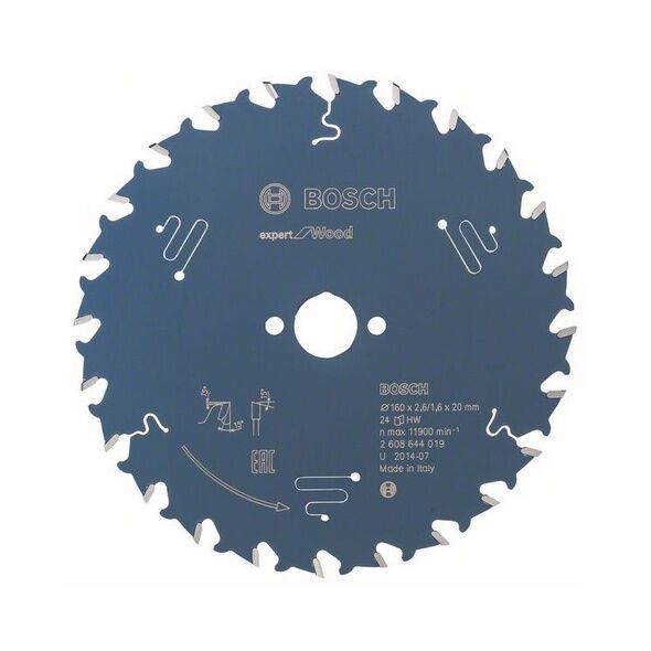 Bosch Tarcza pilarska Expert for Wood 160 x 20mm 24z (2608644019) 3245845 3165140795852