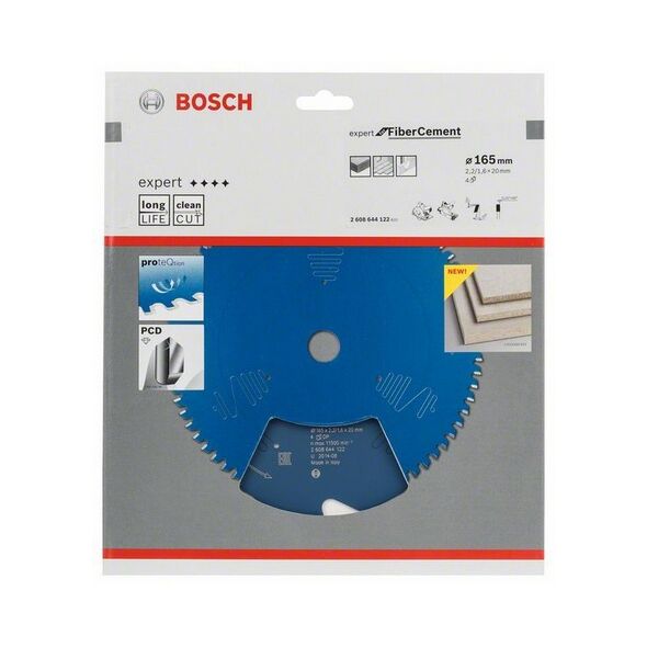Bosch Tarcza pilarska Expert for Fiber Cement 165 x 20mm 4z (2608644122) 3245849 3165140796880