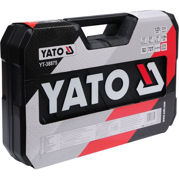 Zestaw narzędzi Yato 126 el. (YT-38875) 3283054 5906083388750
