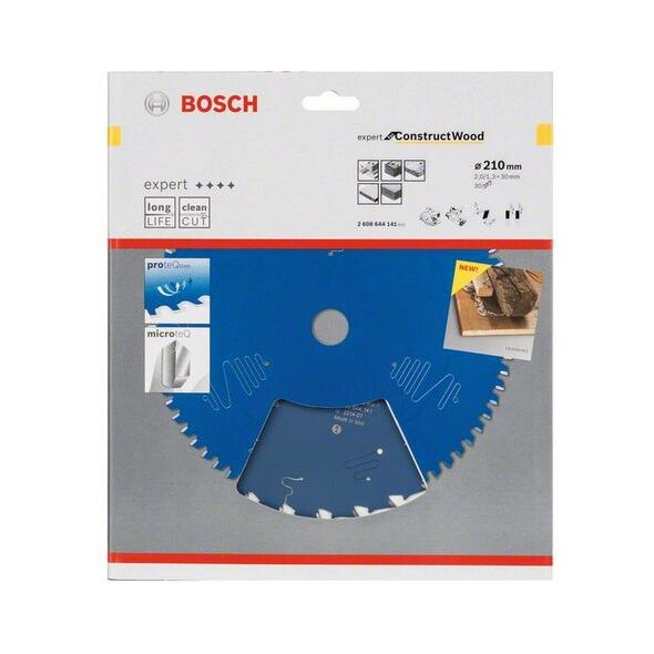 Bosch Tarcza pilarska Expert for Construct Wood 210 x 30mm 30z (2608644141) 3310825 3165140797078