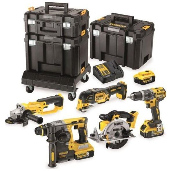 Zestaw elektronarzędzi Dewalt 13-elementowy (DCK654P3T) 3320398 5035048646106