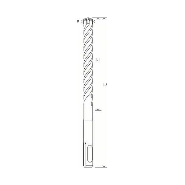 Wiertło Bosch do betonu SDS+ 6 10 8mm zestaw (2608833911) 3321920 6949509224057