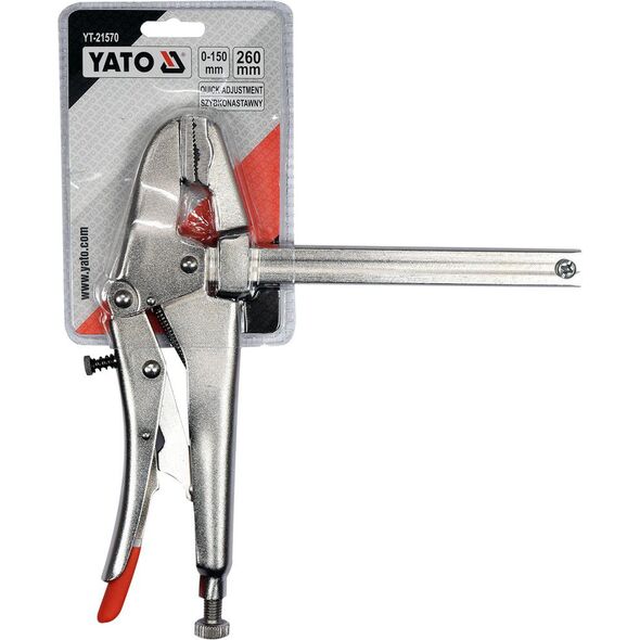Yato Szczypce zaciskowe spawalnicze 0 - 150mm (YT-21570) 3335980 5906083008184