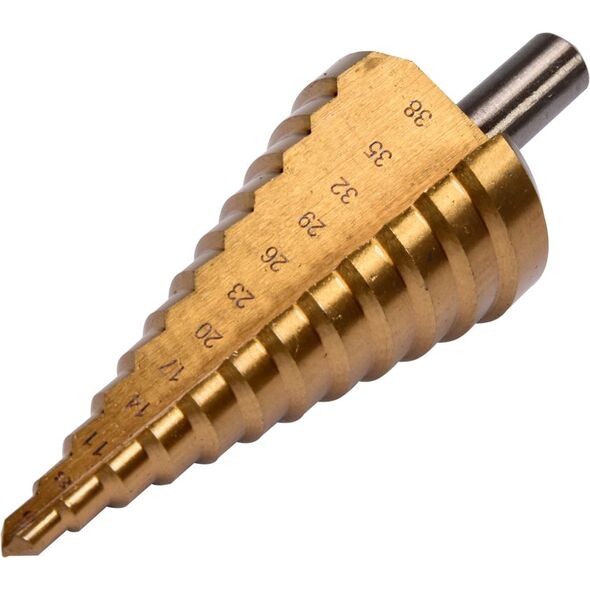 Wiertło Yato stopniowe walcowe 6 11 14 8 17 20 32 29 23 38 26 35mm  (YT-44740) 3394755 5906083013263