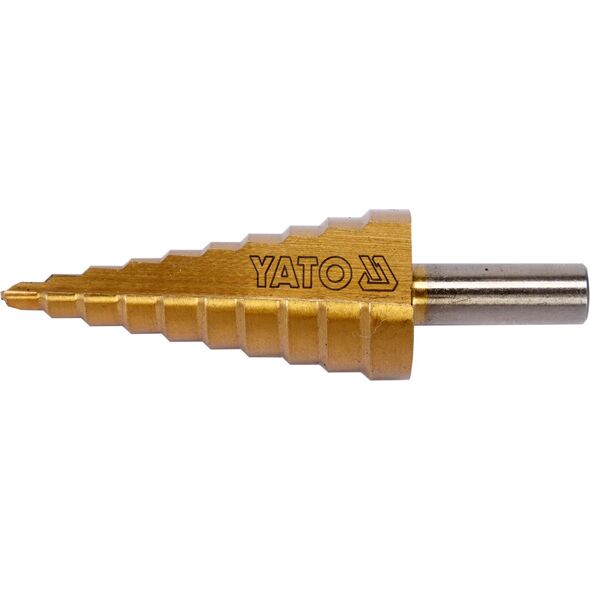 Wiertło Yato stopniowe walcowe 4 6 10 12 14 16 8 18 20 22mm  (YT-44741) 3394756 5906083013270