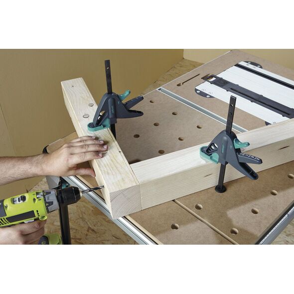 Wolfcraft Ścisk płaszczyznowy do stołów PRO 120mm (3036000) 3400152 4006885303607