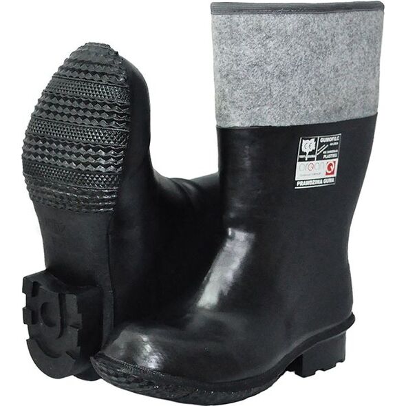 Galmag Kalosze filcowo-gumowe czarne rozmiar 47 (06A-47) 3402098 5902497584542