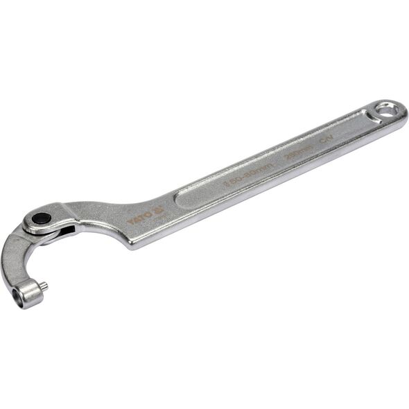 Yato Klucz hakowy z okrągłym bolcem przegubowy 50 - 80mm (YT-01677) 3404116 5906083025556