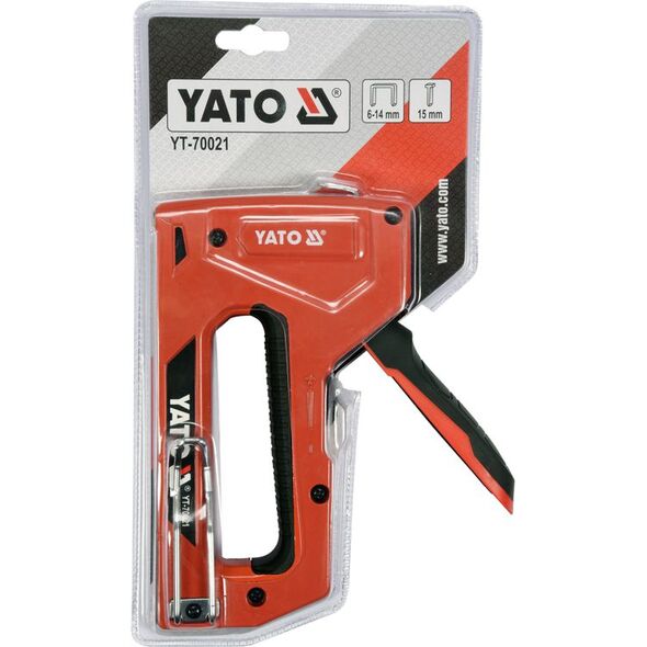 Yato Zszywacz tapicerski zszywki 6 - 14mm lub gwoździe 15mm metalowy (YT-70021) 3404127 5906083009174