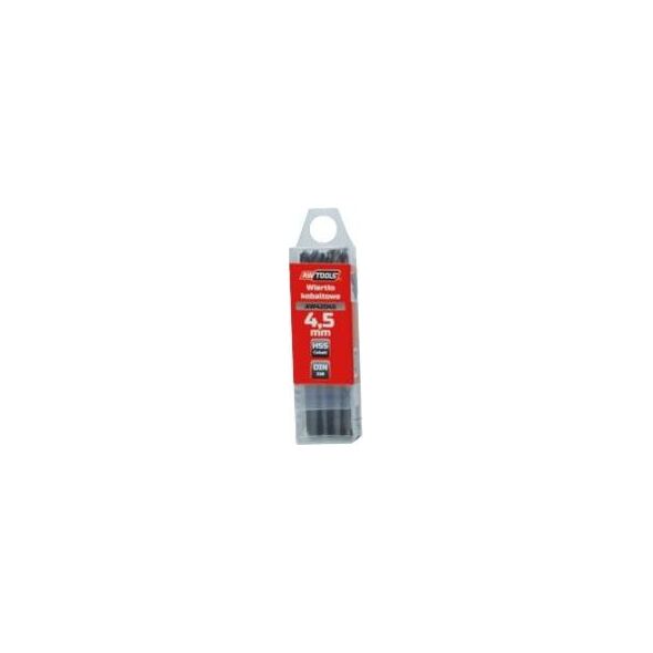 Wiertło AWTools do metalu kobaltowe walcowe 4,2mm 10szt. (AW42042) 3404569 5902198747727