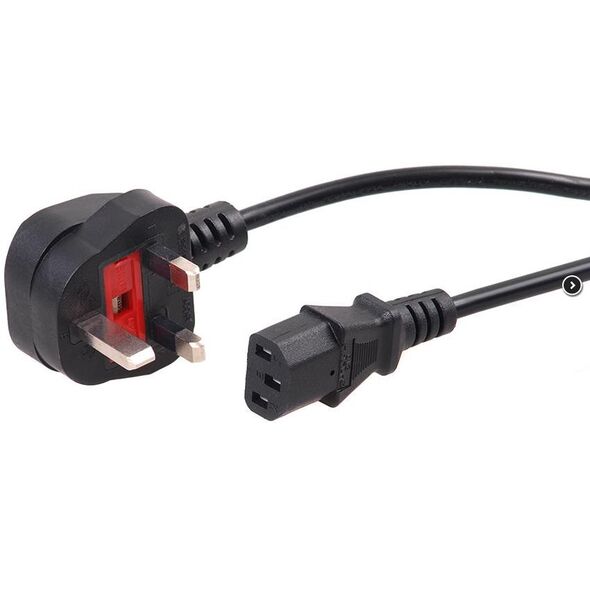Kabel zasilający Maclean Kabel zasilający 3 pin 1,5M wtyk GB MCTV-806 (42160) 3414255 5902211102380