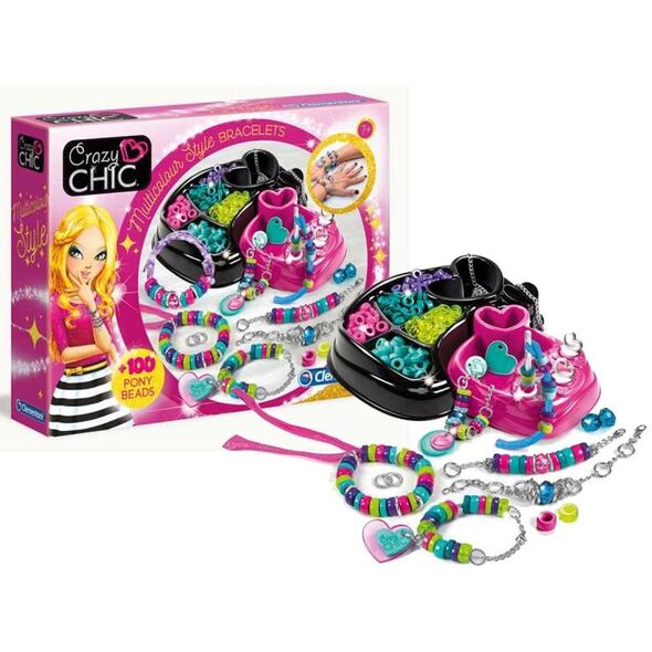 Clementoni Zestaw Crazy Chic Multicolor Style 4015881 8005125784158