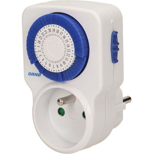 Orno Programator czasowy mechaniczny MINI OR-PRE-427 - OR-PRE-427 4018824 5902560323061