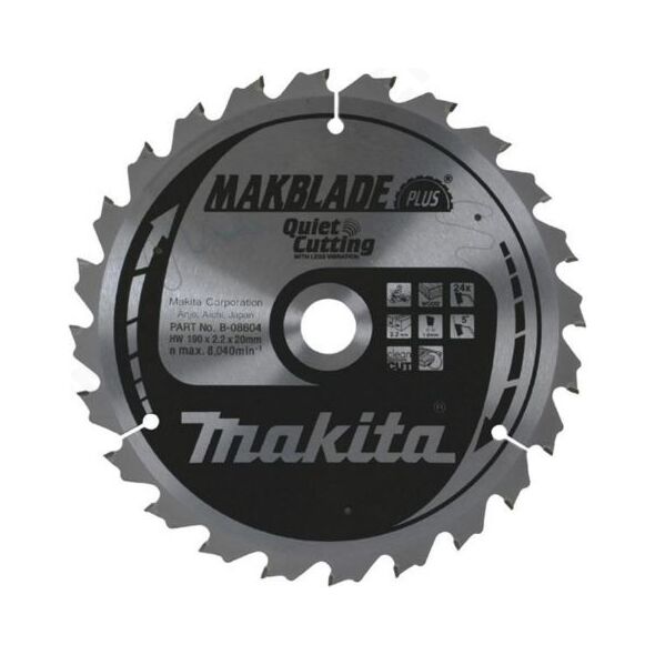 Makita Piła tnąca Makblade Plus do drewna 255mm 40 zębów (B-08648) 4084812 88381336635
