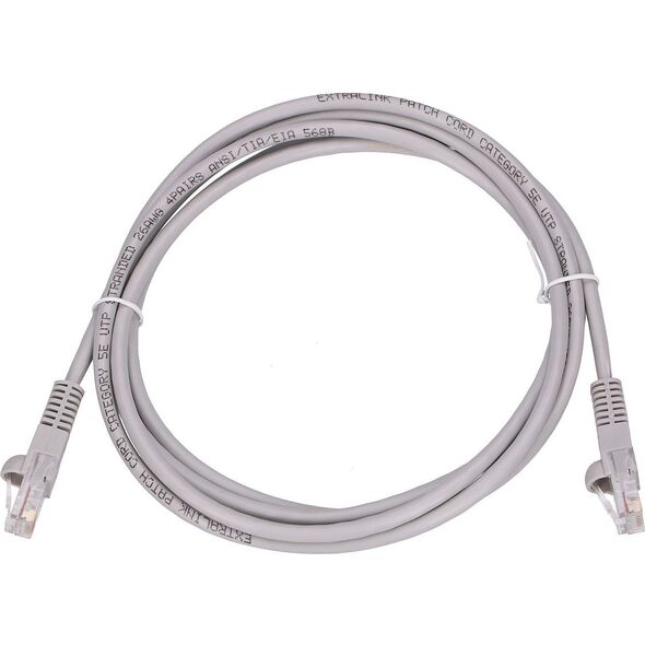 ExtraLink Patchcord KAT.5E, UTP, 2m (EX.7676) 4106559 5902560367676