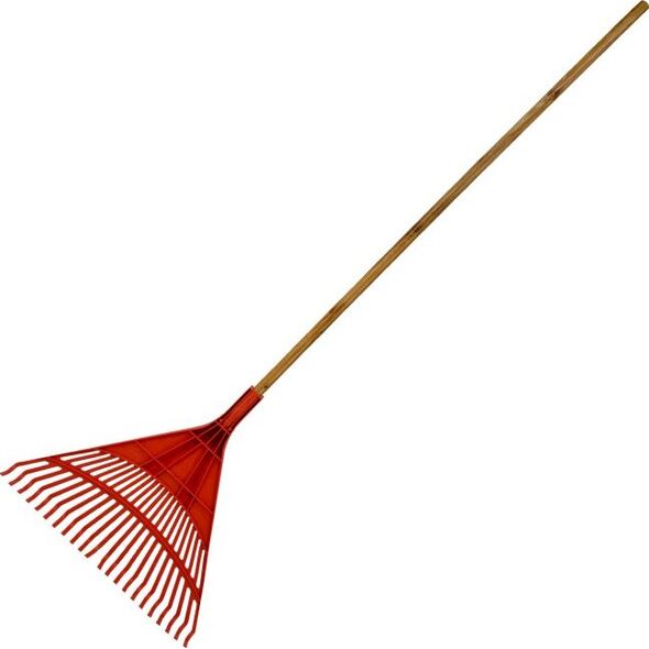 AWTools Grabie do liści plastikowe 22 zęby + trzonek AW60222 4107711 5903041032205