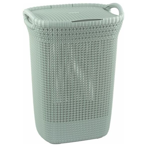 Kosz na pranie Curver Knit 57L błękitny (228411                         ) 4189417 3253923676037