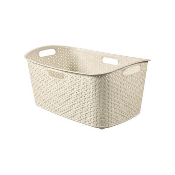 Kosz na pranie Curver My Style 47L beżowy (223393                         ) 4196472 3253920745057